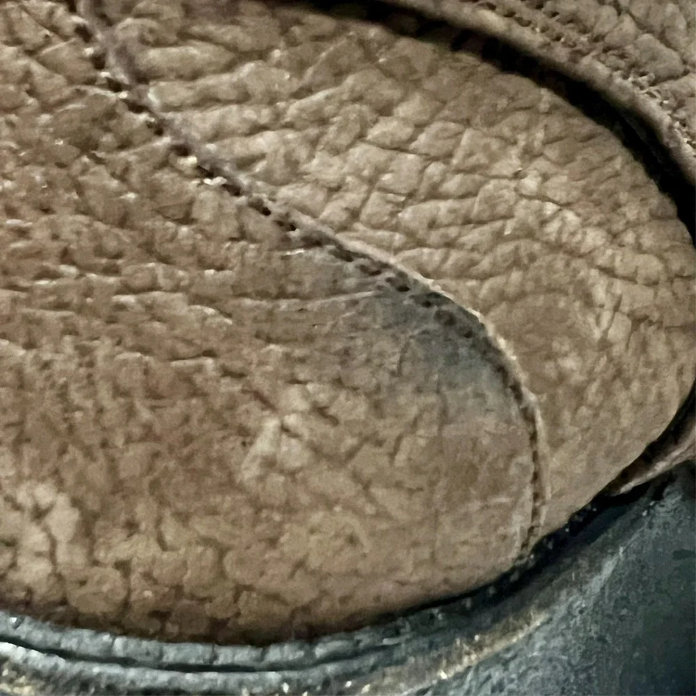 Burberry Prorsum Brown Leather Platform Wedge Booties Women's Size EU 37.5 US 7 - Picture 6 of 14